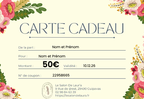 Carte cadeau générique modèle 3