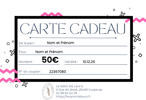 Carte cadeau anniversaire modèle 2