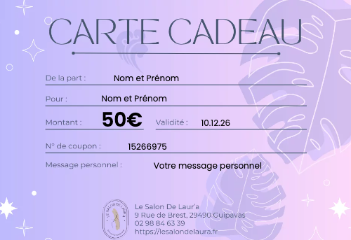 Carte cadeau générique modèle 4